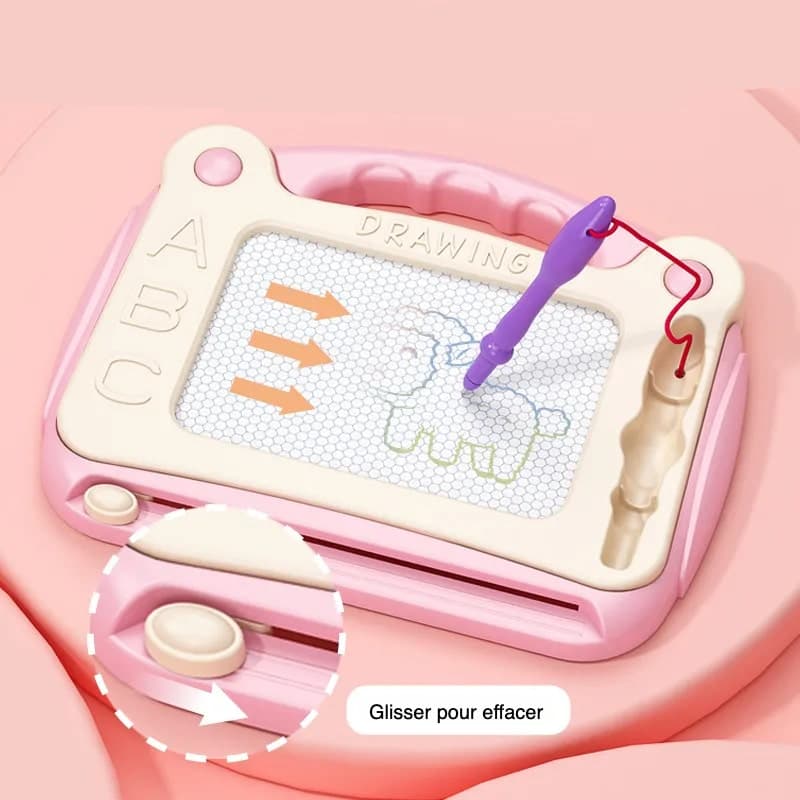 Mini-ardoise magique magnétique de dessin pour enfant