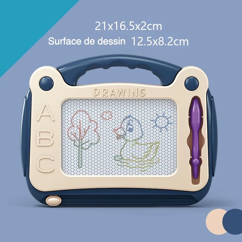 Mini-ardoise magique magnétique de dessin pour enfant
