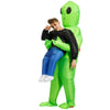 Déguisement gonflable d’alien