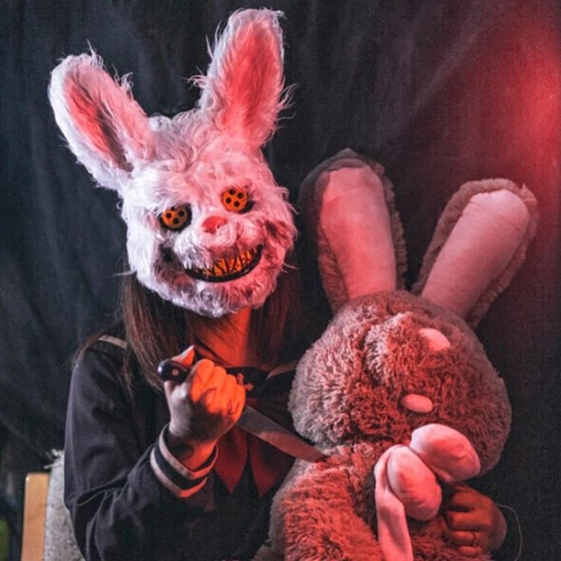 Masque lapin tueur