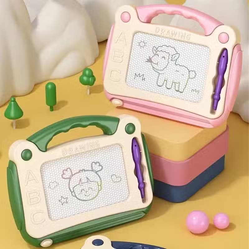 Mini-ardoise magique magnétique de dessin pour enfant