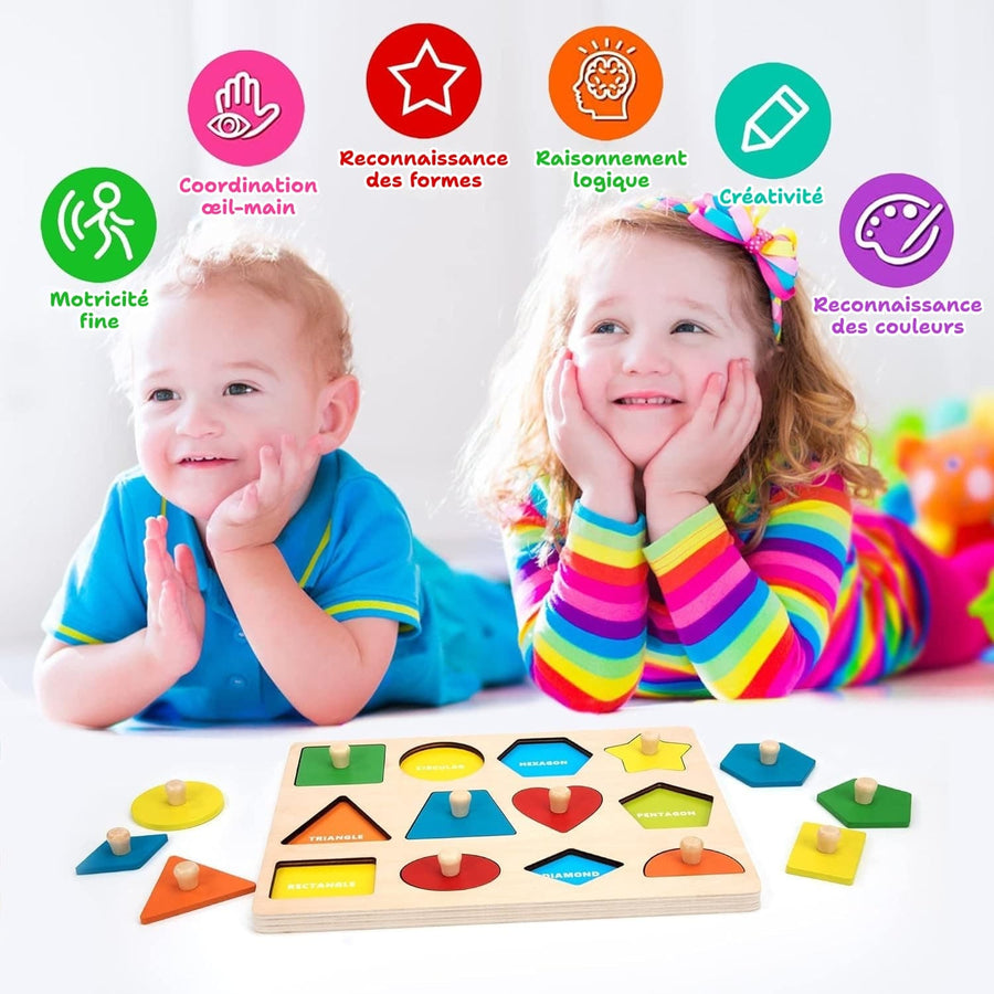 Puzzle des formes géométriques