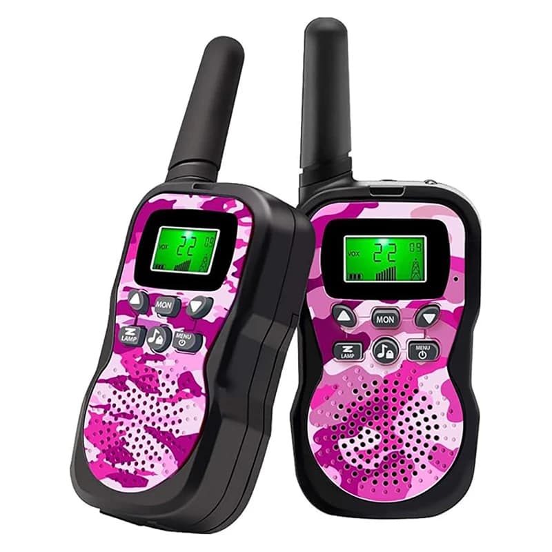Talkie-walkie enfant à motif camouflage