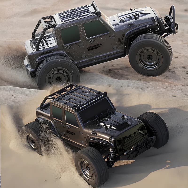 Voiture de course radiocommandée 4×4 pour adulte 4WD 1/28 50km/h