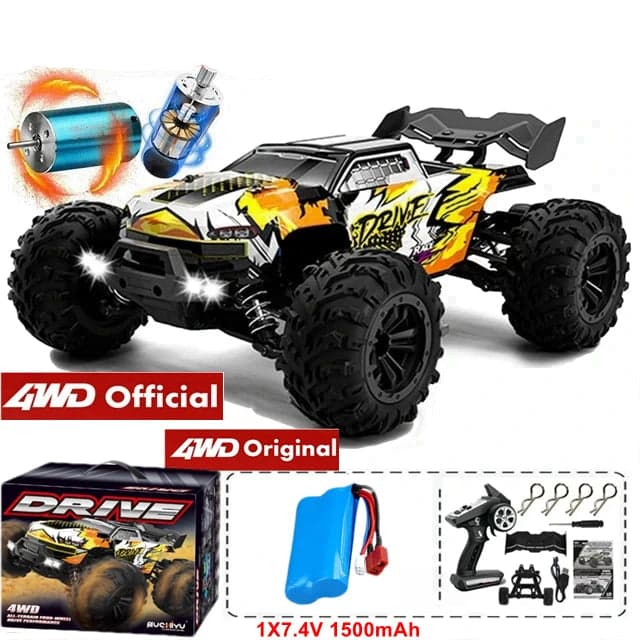 Voiture Télécommandée Turbo Raptor 70Km/h – Tout Terrain Haute Vitesse RC