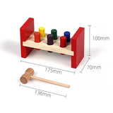 Banc à marteler Montessori pour enfants