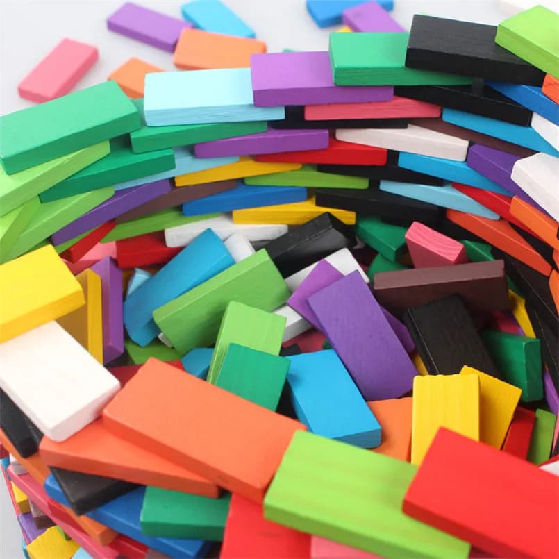Jeu de Domino en Bois