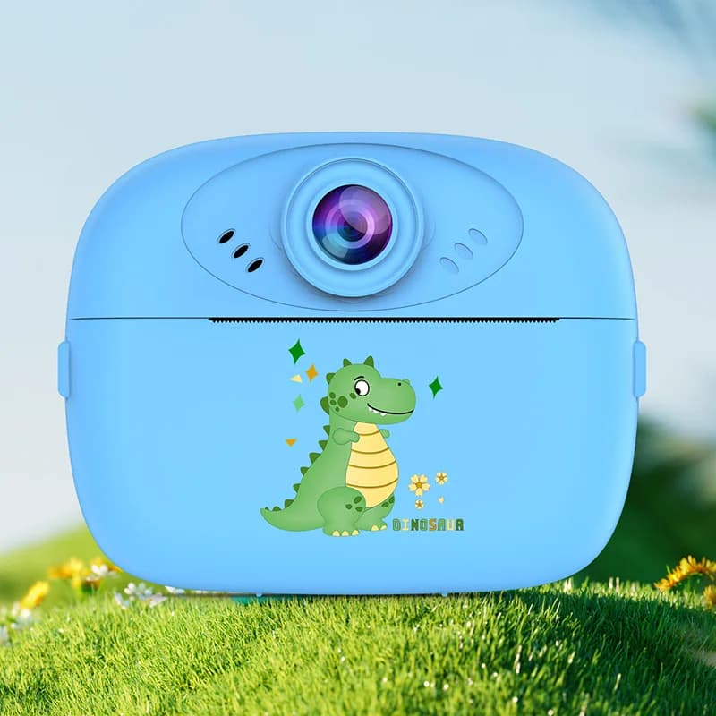 Appareil photo instantané enfant 1080P – double objectif, impression HD