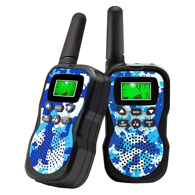 Talkie-walkie enfant à motif camouflage