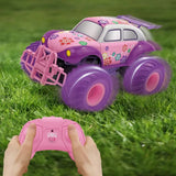 Voiture télécommandée 4X4 Coccinelle rose