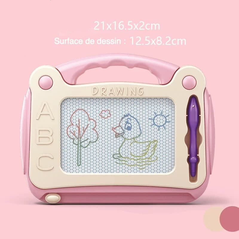 Mini-ardoise magique magnétique de dessin pour enfant