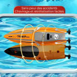 Bateau télécommandé enfant – Jeu aquatique fun et éducatif