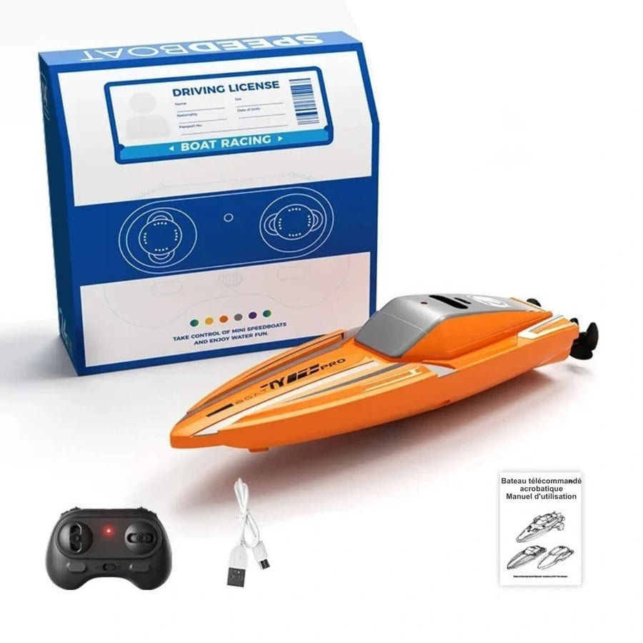 Bateau télécommandé enfant – Jeu aquatique fun et éducatif