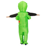 Déguisement gonflable d’alien