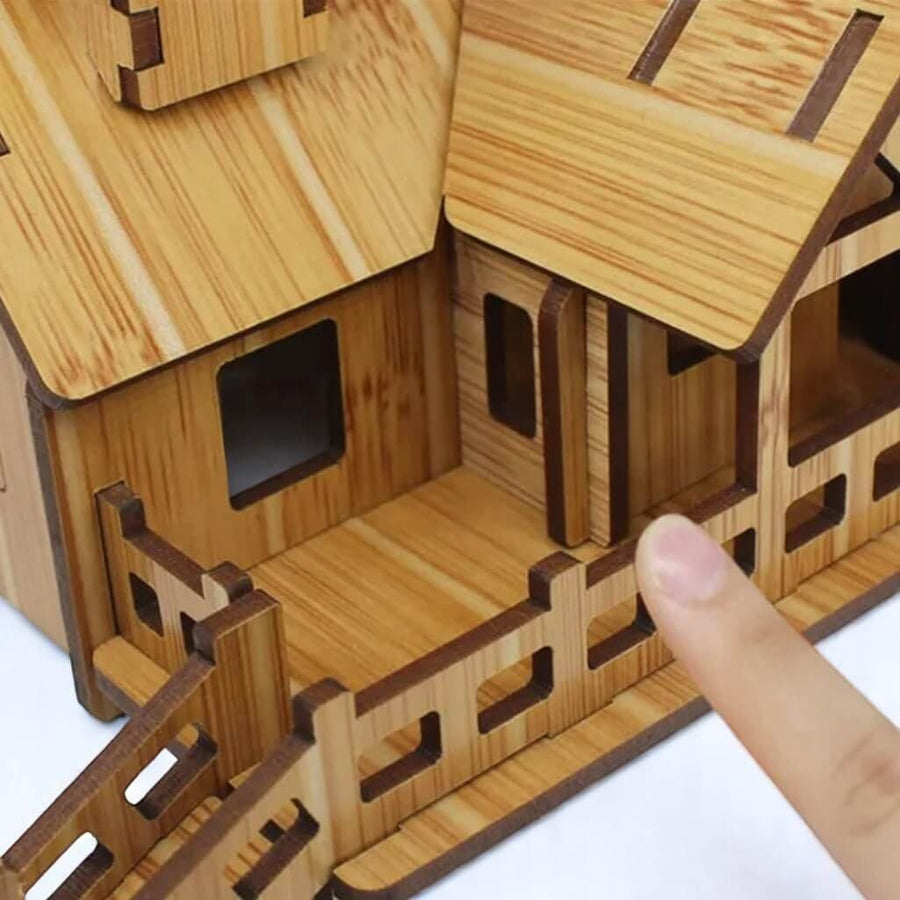 Jeu Construction Bois Maison
