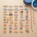 Jeu de Pêche Magnétique Montessori en Bois