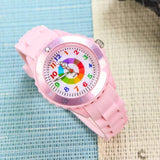 Montre Pédagogique Montessori pour Enfant – Apprendre l'Heure en Couleurs