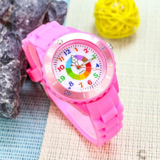 Montre Pédagogique Montessori pour Enfant – Apprendre l'Heure en Couleurs