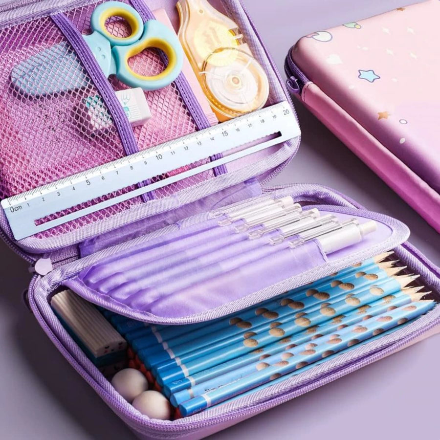 Trousse enfant licorne 3D motif lune