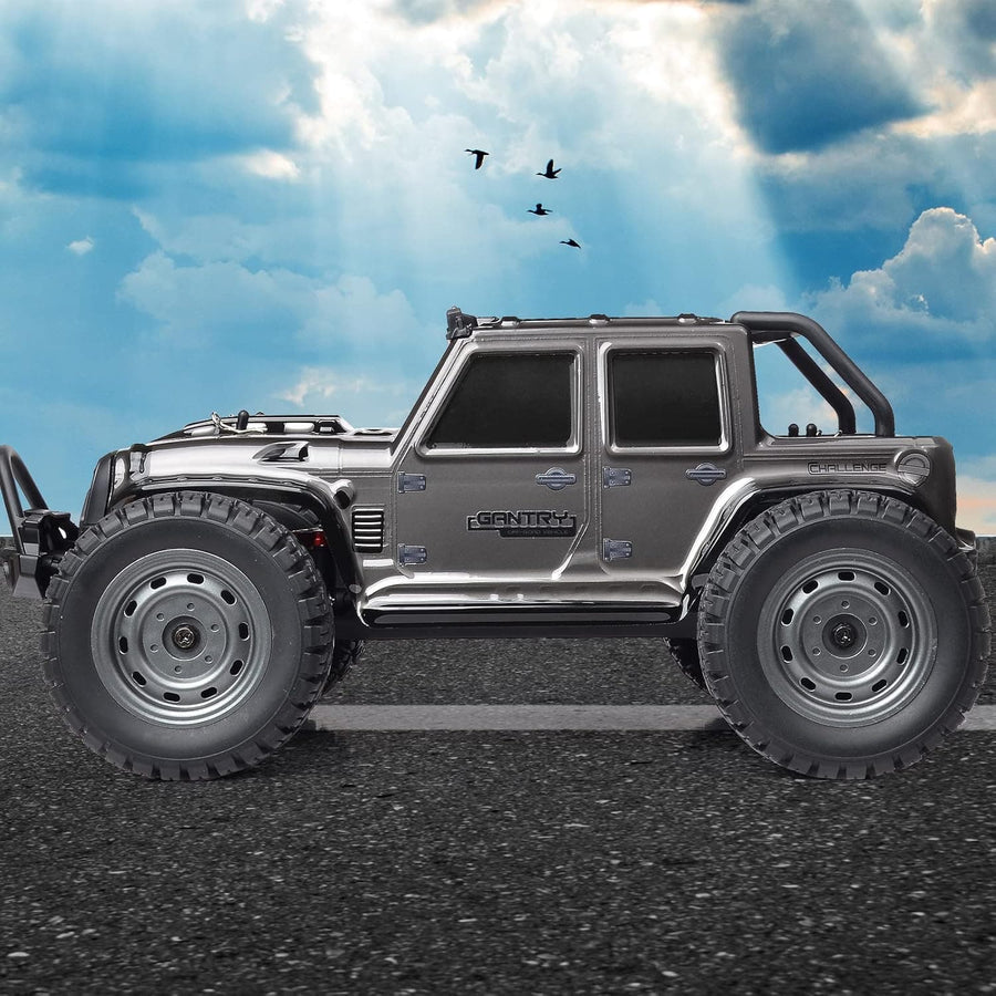 Voiture de course radiocommandée 4×4 pour adulte 4WD 1/28 50km/h